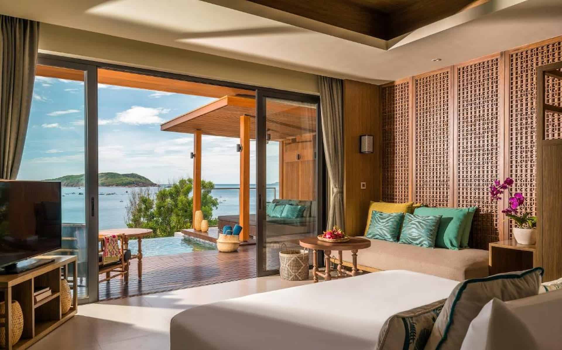 Anantara Quy Nhơn Villas phòng Ocean view hướng biển 