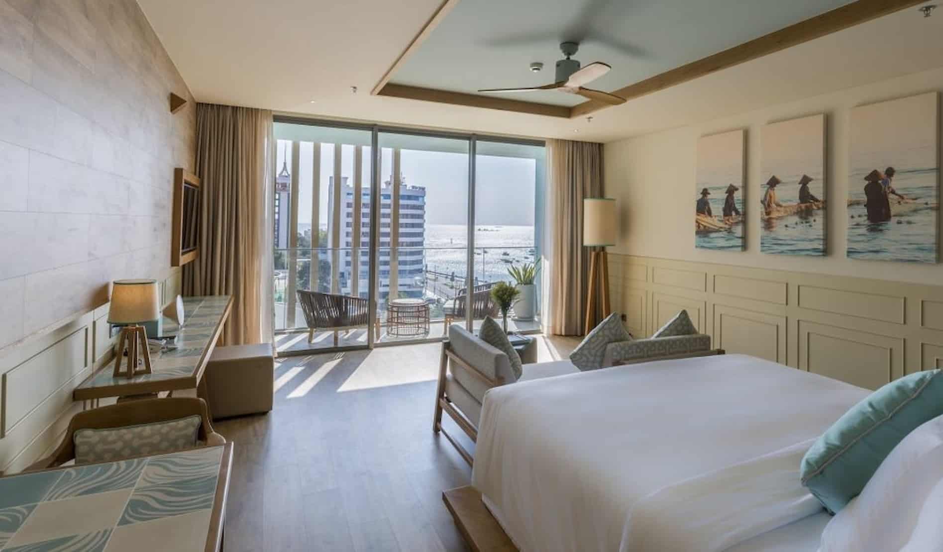Thiết kế phòng đơn giản mang lại cảm giác gần gũi cho du khách