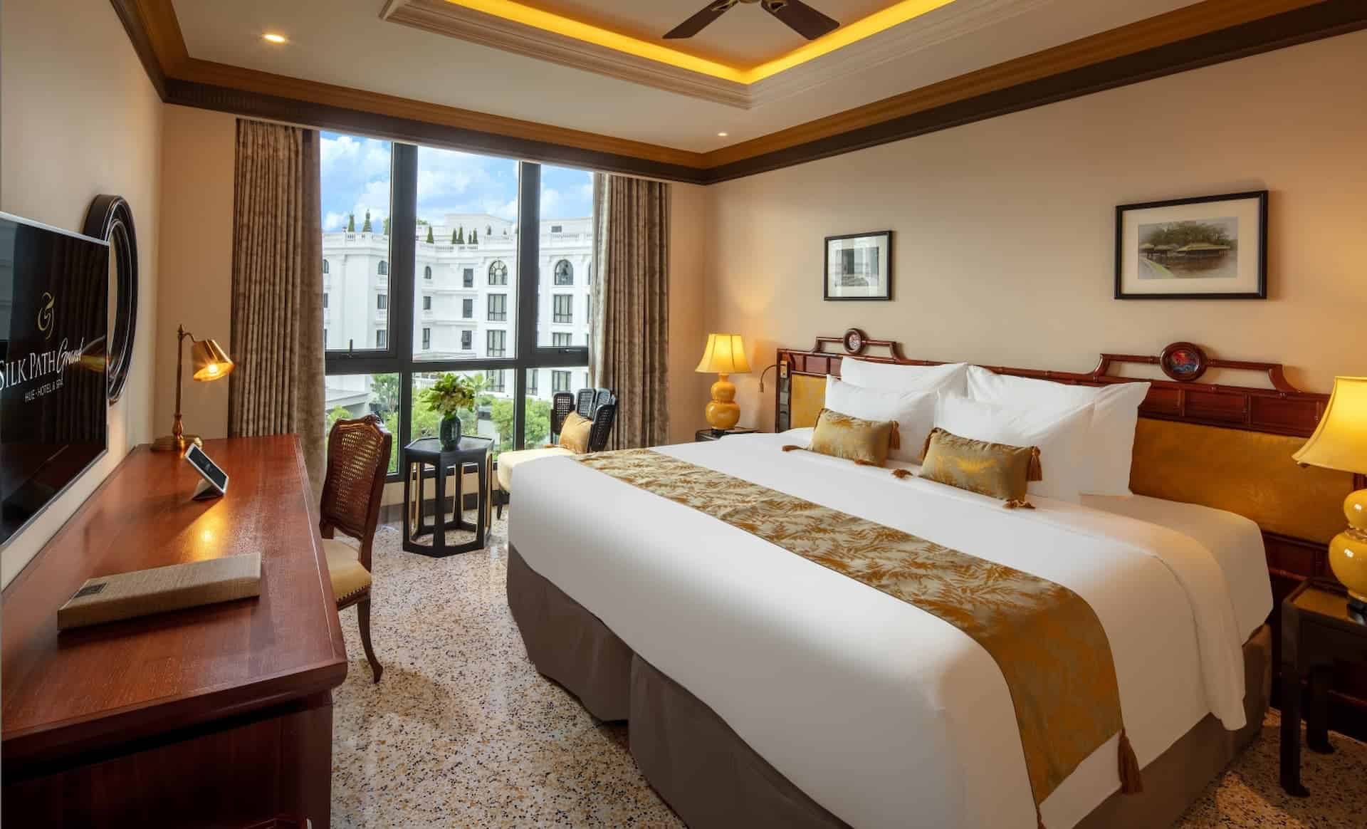 Không gian phòng được thiết kế sang trọng, thoáng đãng
