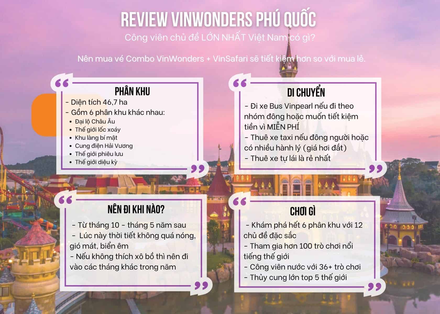 Review Vinwonders Phú Quốc - Kinh nghiệm thực tế